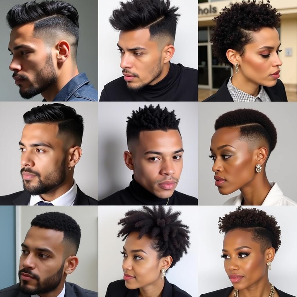 African Fade Hairstyles for Men and Women