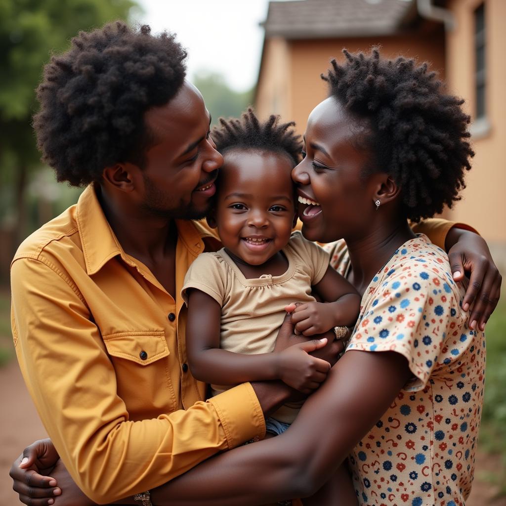 Celebrating Adoption in an African Family