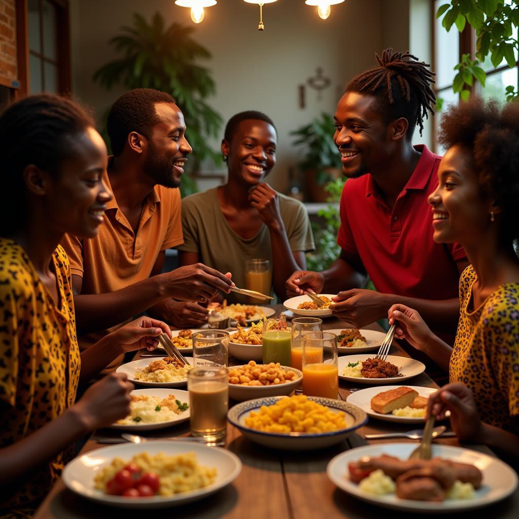 African Family Gathering