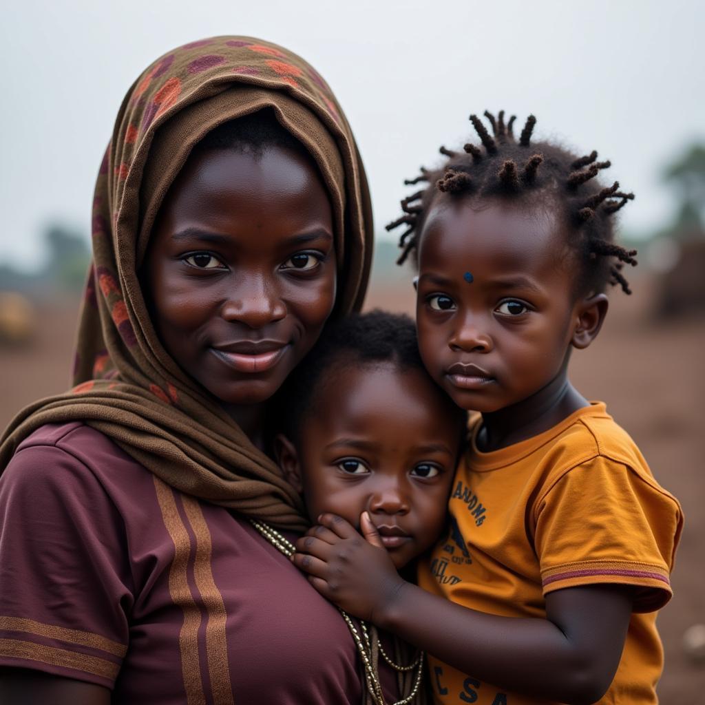 Family Seeking Refuge