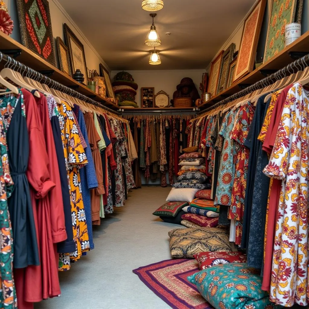 An African fashion boutique in Bangalore