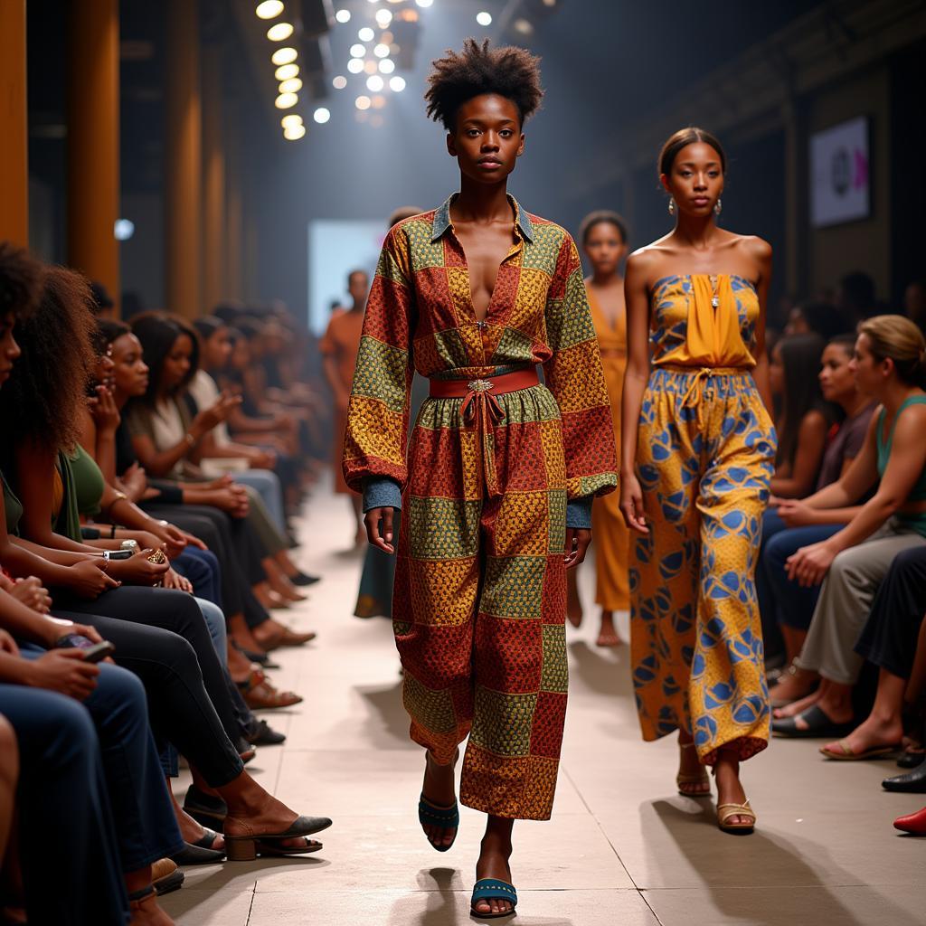 African Fashion Designers Showcasing Clothing Line