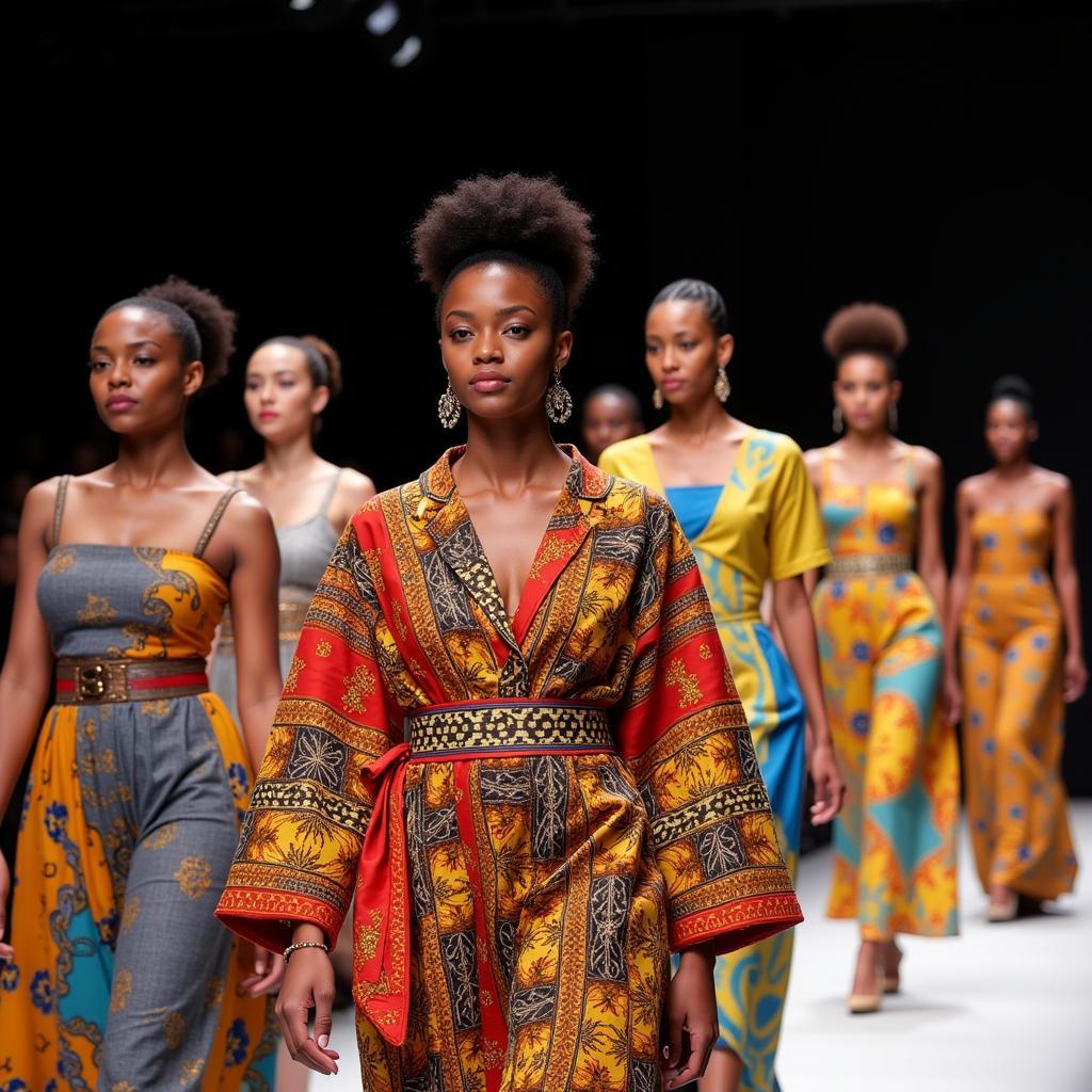 African Fashion Dresses 2016 Runway Show