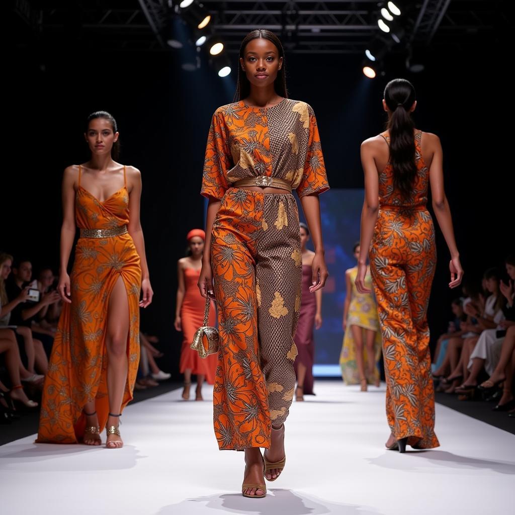 Fashion Show Featuring African Designers in Dubai