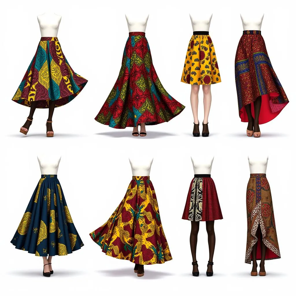 Modern African Fashion Skirts