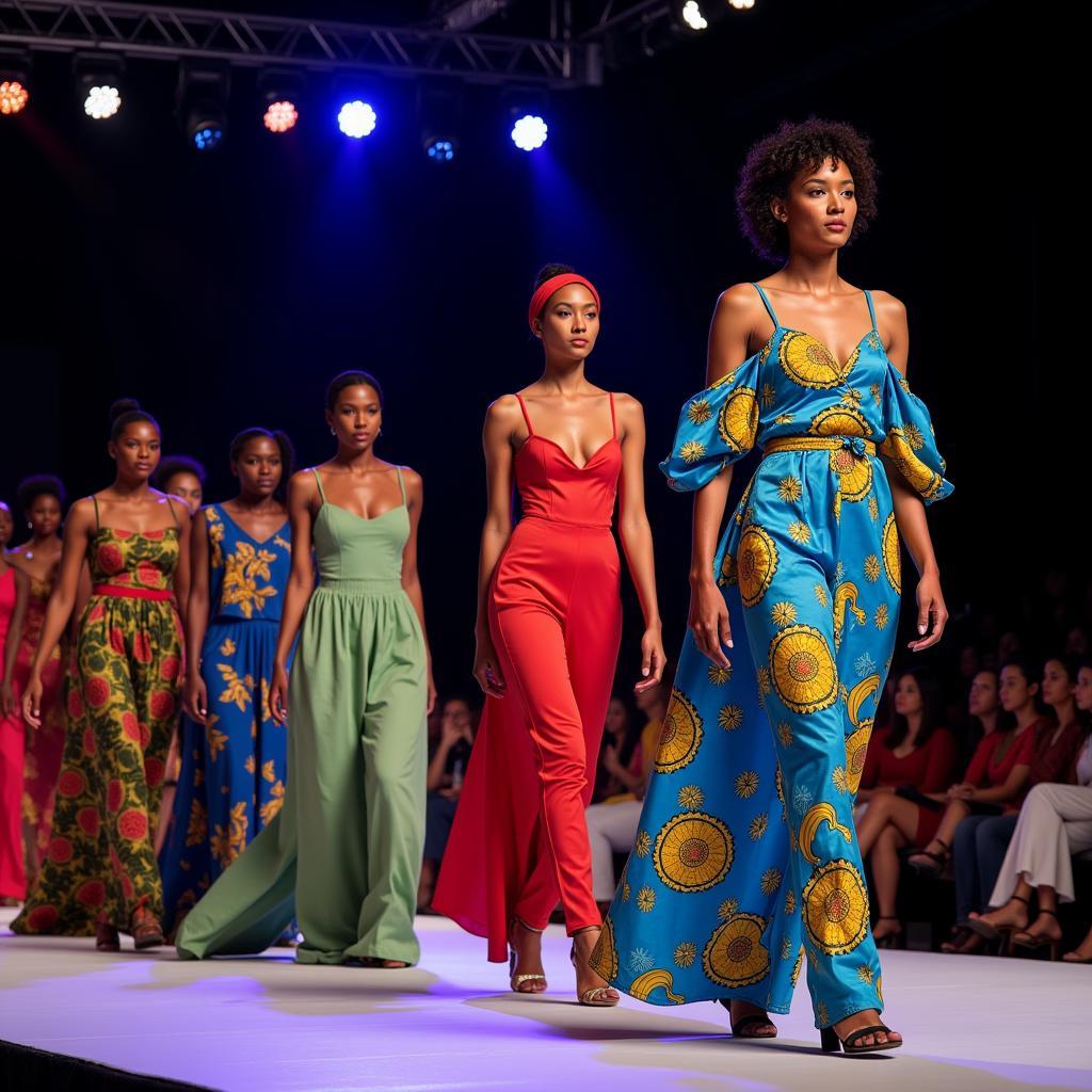 African Fashion Week Runway