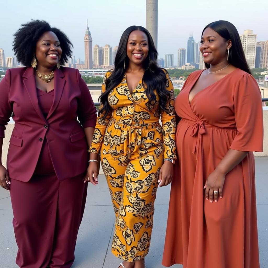 African Fat Ladies in Dubai: Social Media Influencers