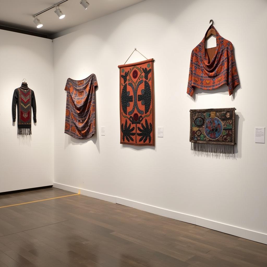 Modern African Fiber Art on Display