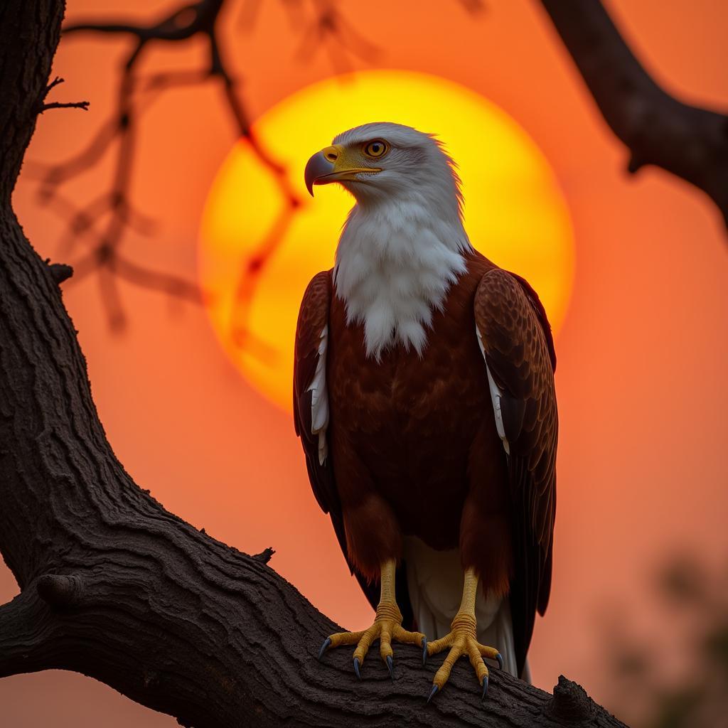 African Fish Eagle in The Lion King