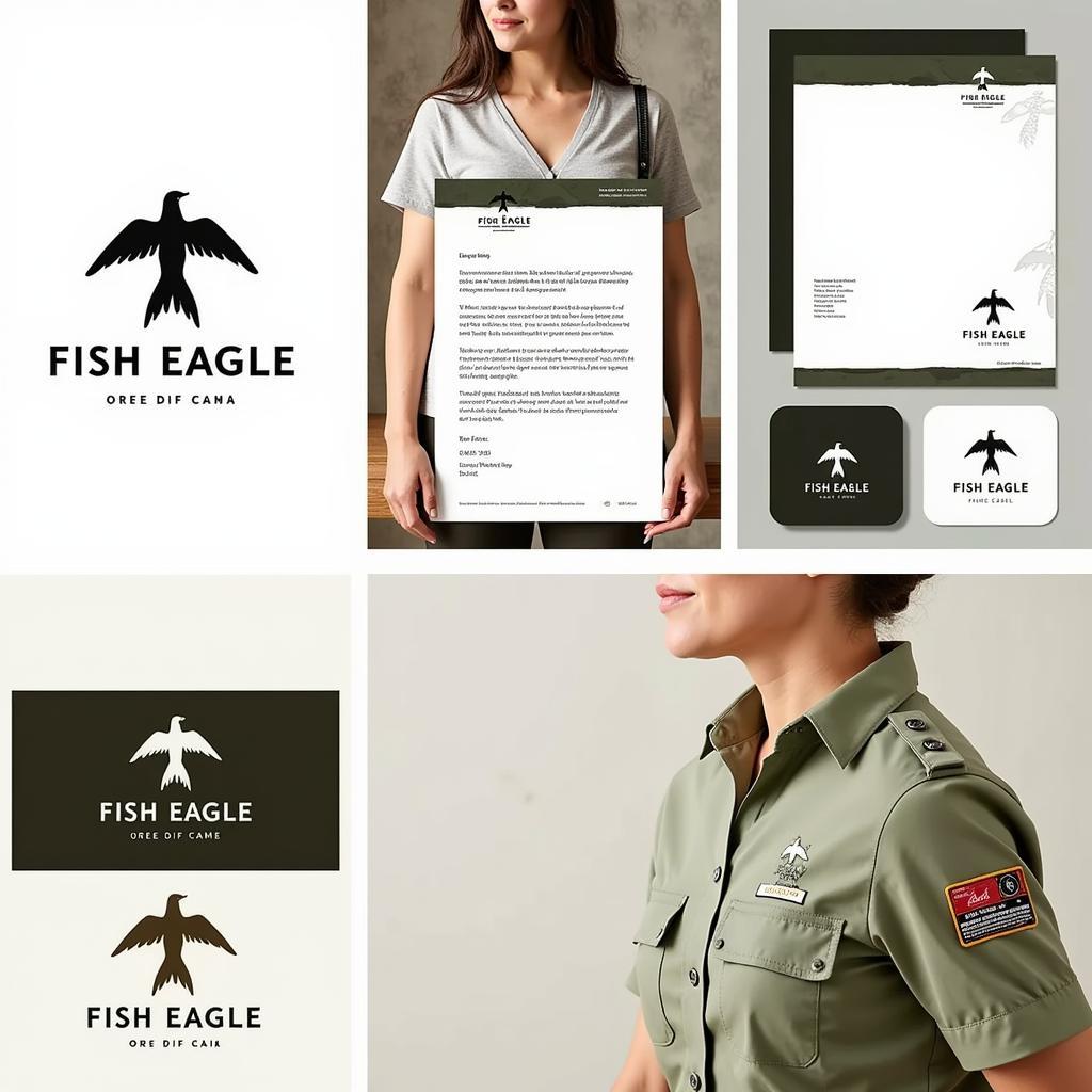 African Fish Eagle Logo in Corporate Branding