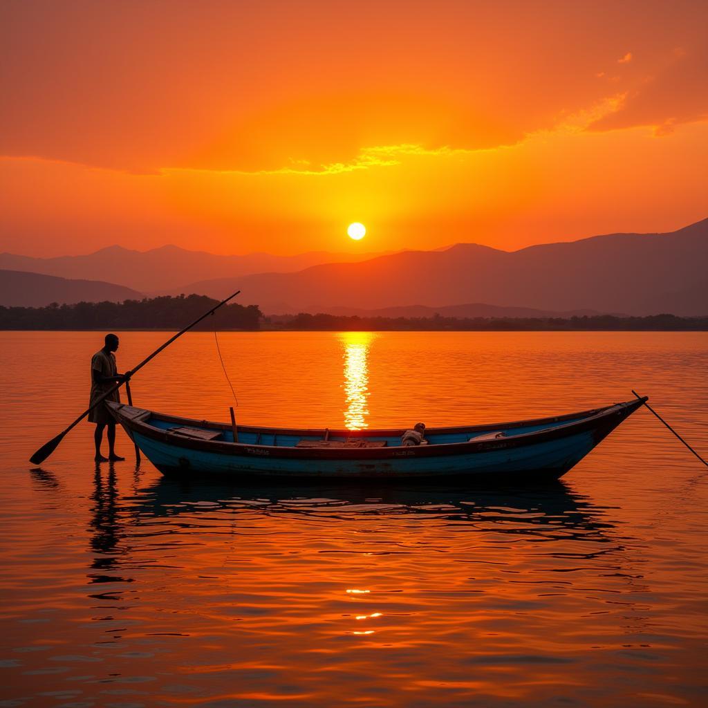 Traditional Fishing on Lake Victoria