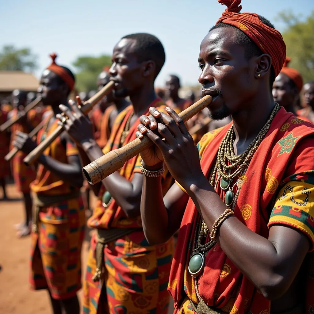 African Flue Pipe Ceremony