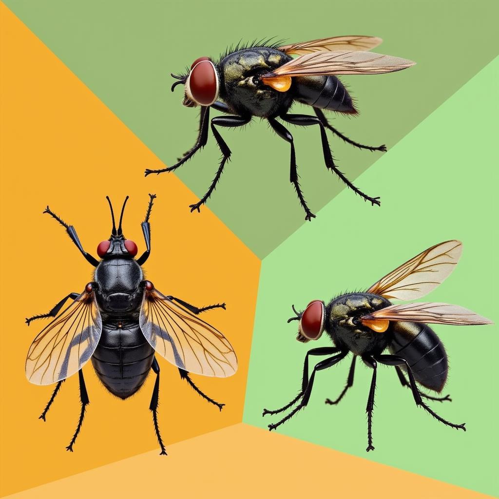 Diverse African Fly Species