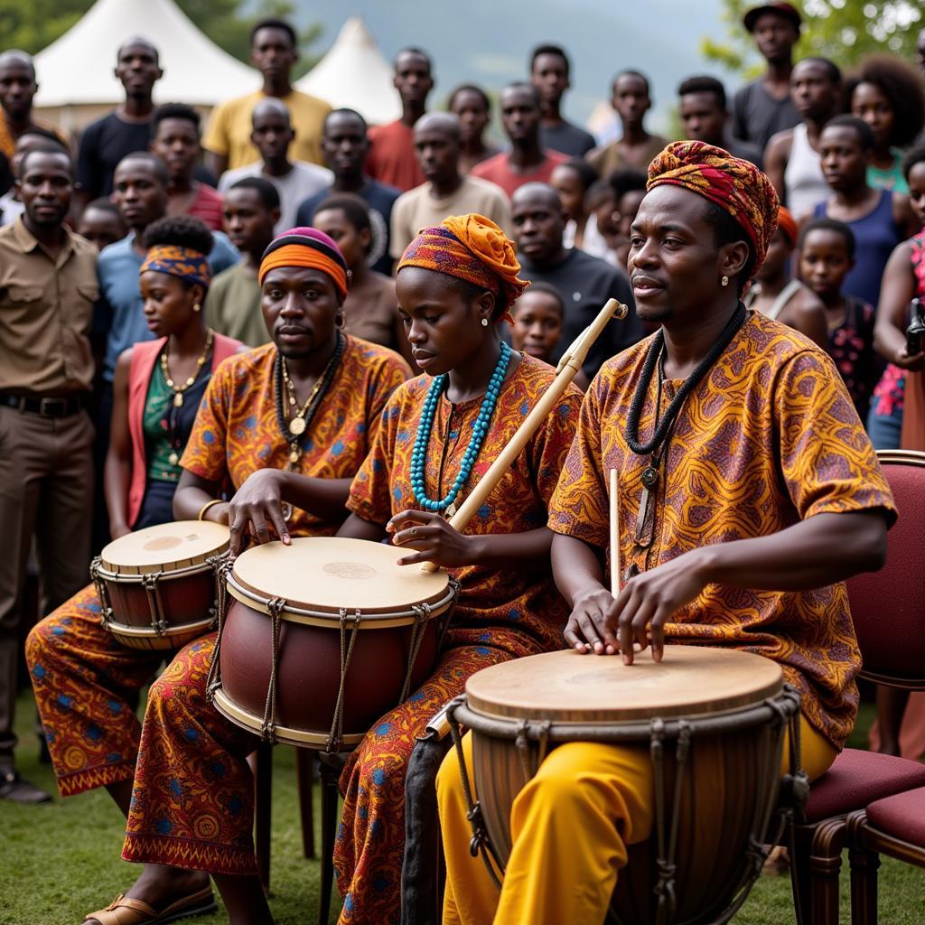 African Folk Music Performance