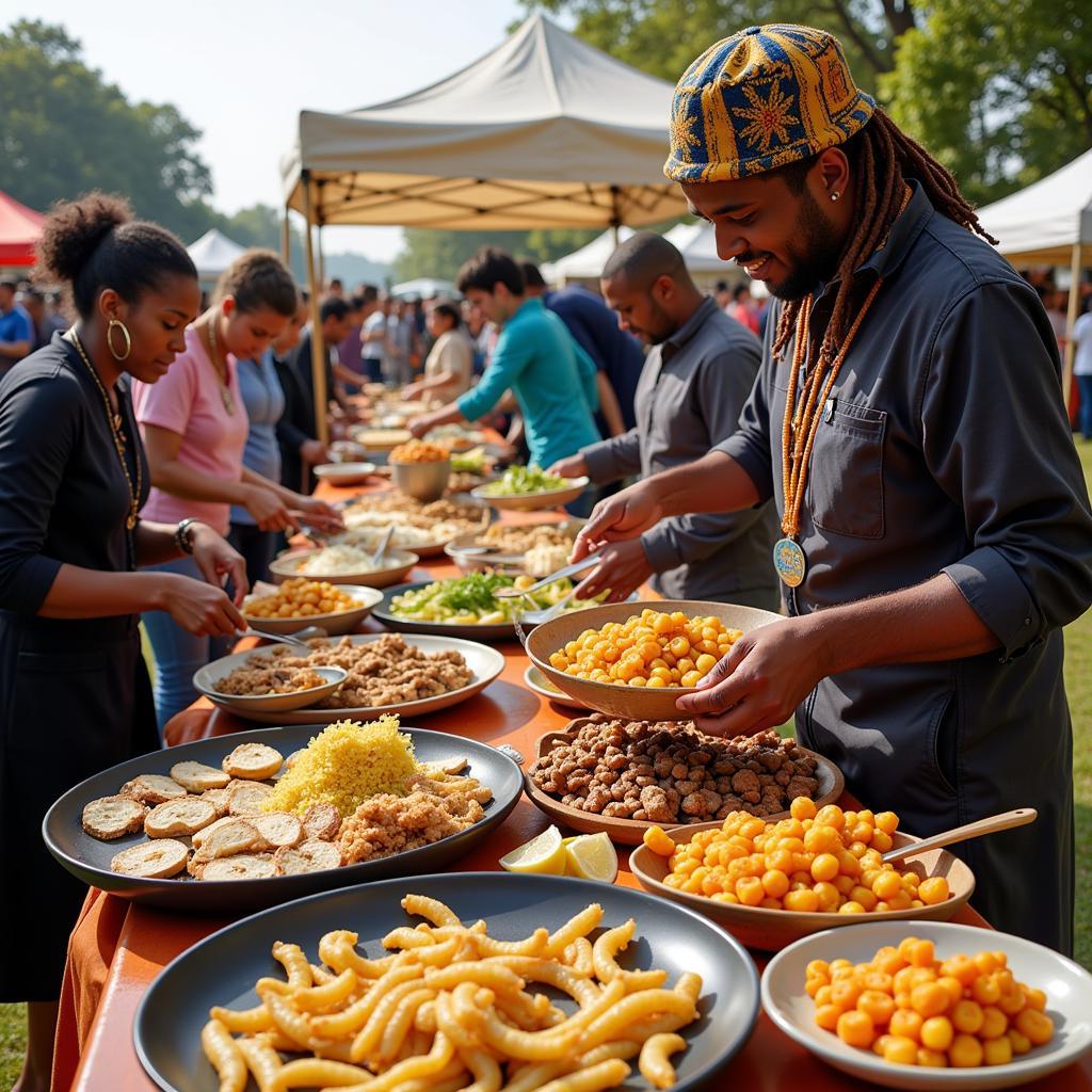 African Food Festival in the UK