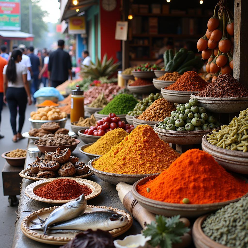 African Food Market in Mumbai