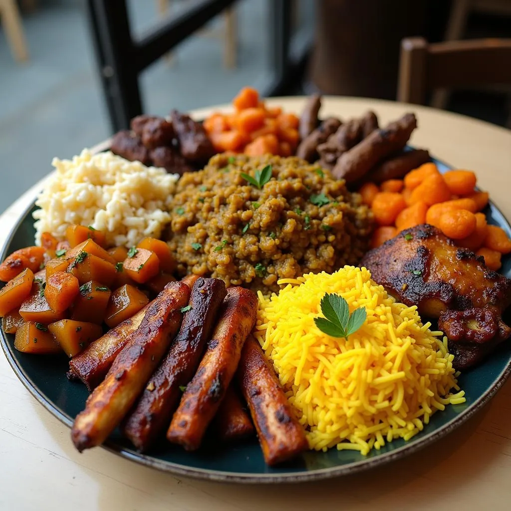 African Food Platter in Singapore