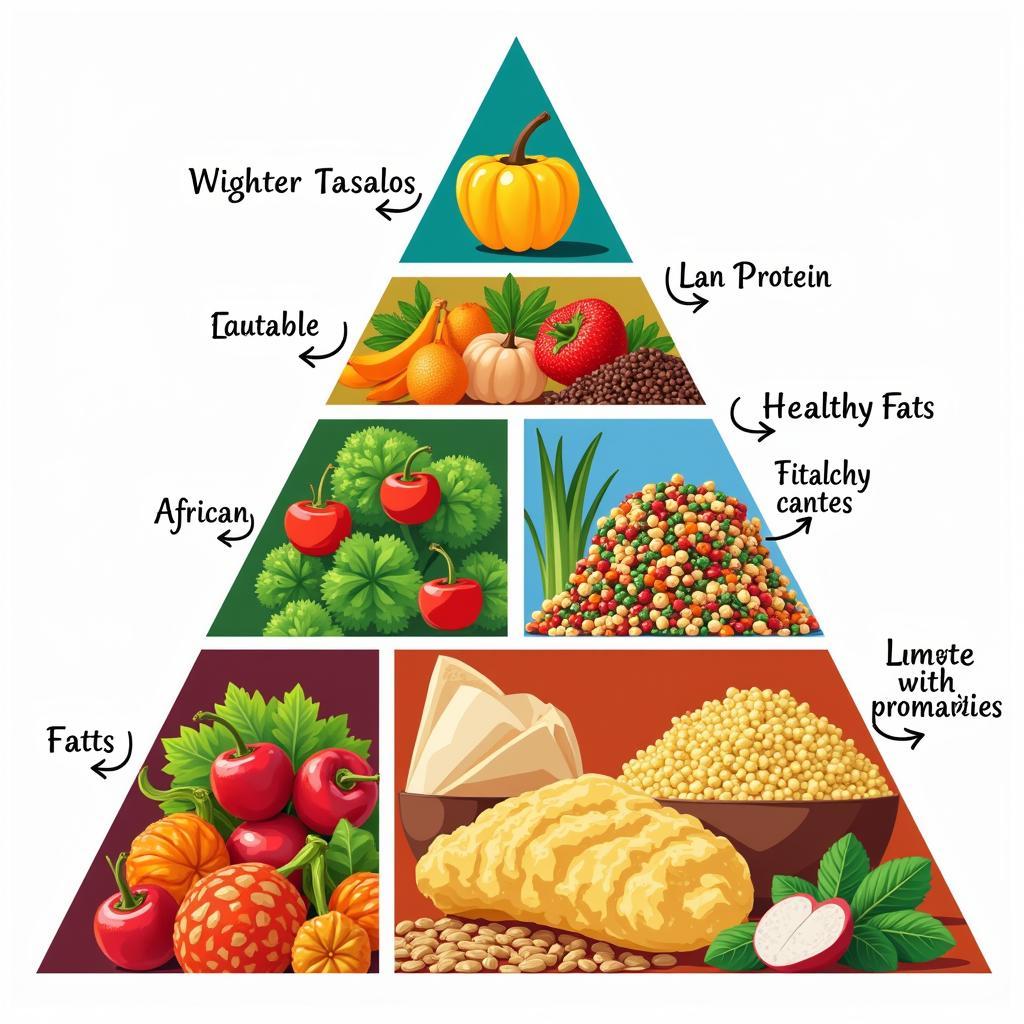 African Food Pyramid for Diabetes Management