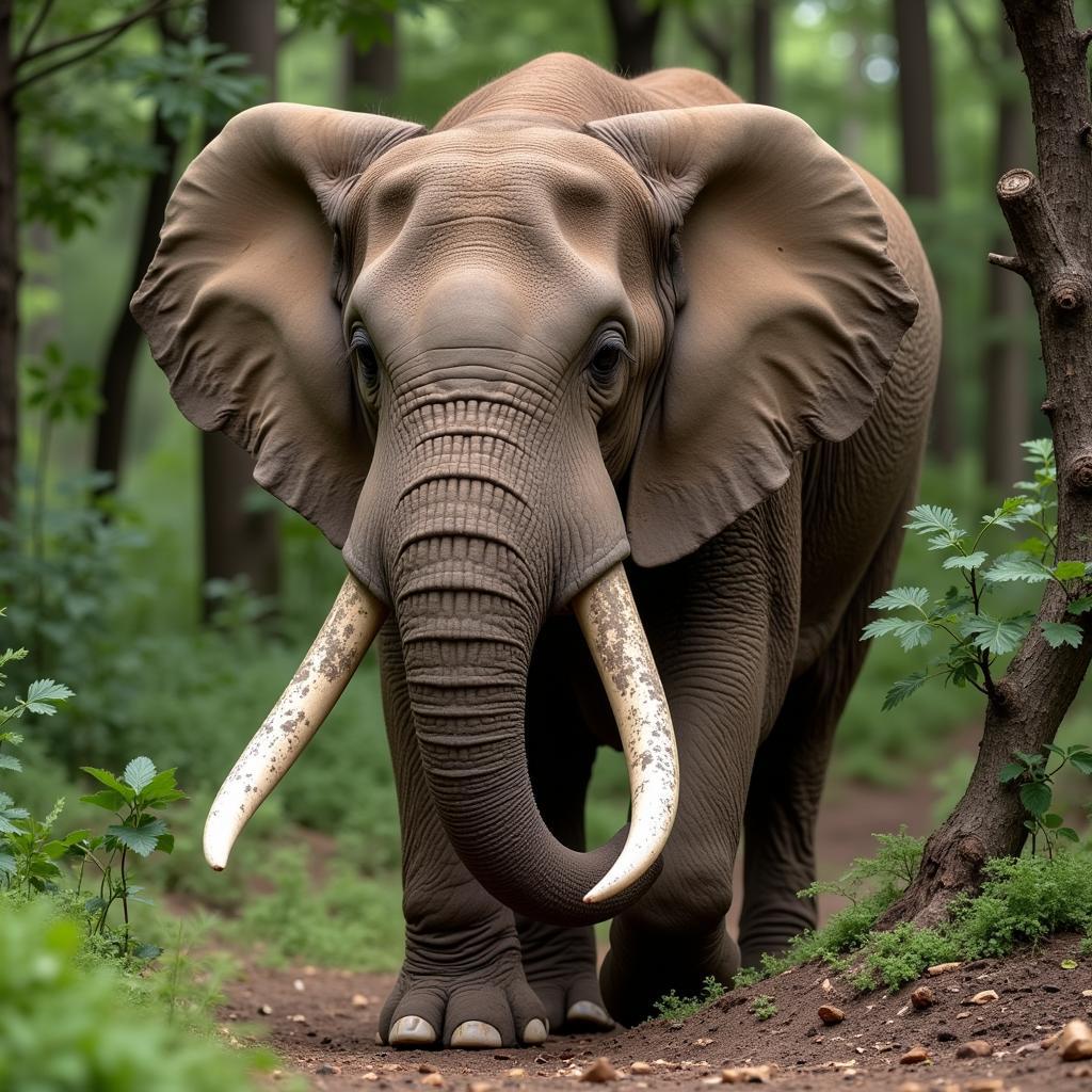 African Forest Elephant Tusks