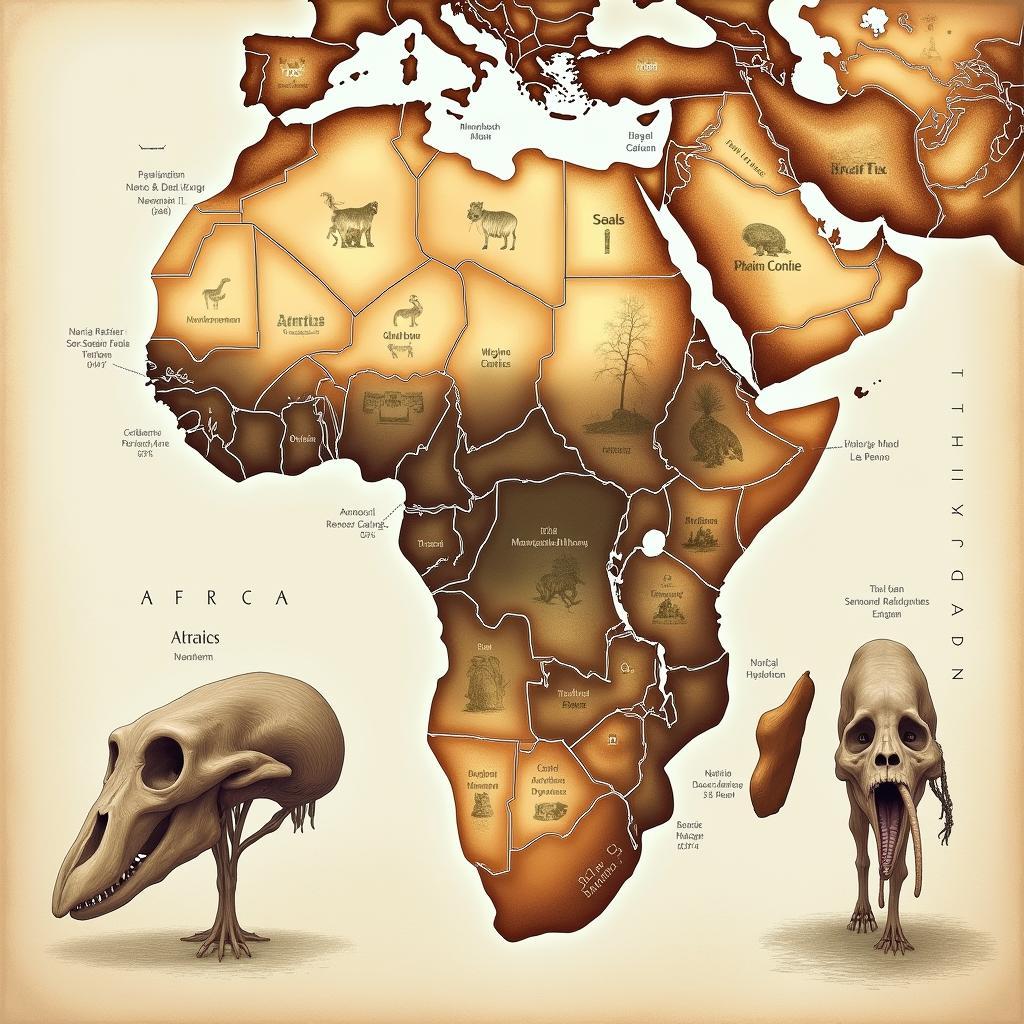 Early Hominin Fossils in Africa