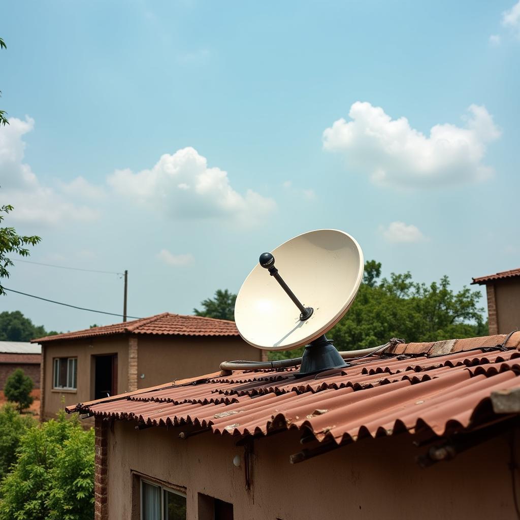 African Free TV via Satellite Dish