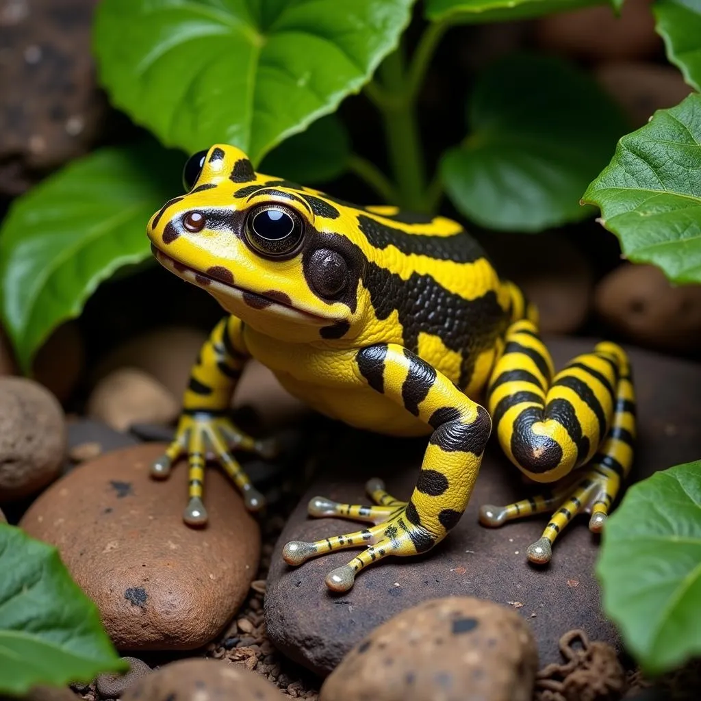 African Frog Camouflage