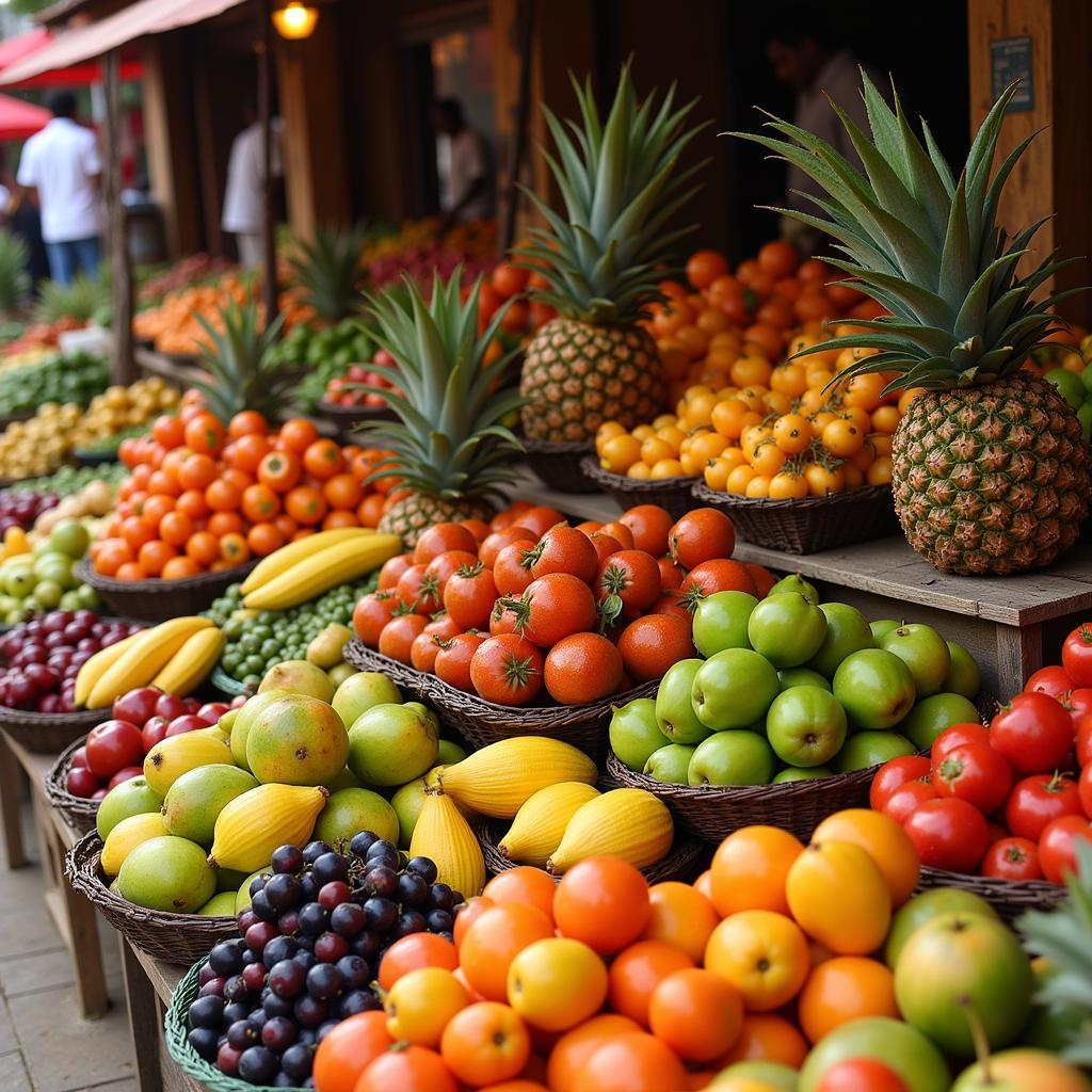 African Fruits Variety: A Colorful Display