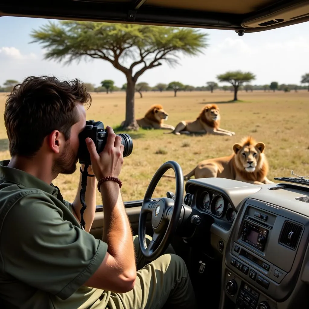 African Game Reserve Safari: Capture the Moment