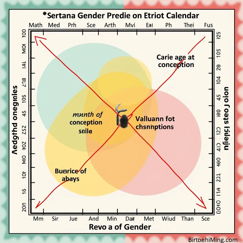 African Gender Calendar Chart