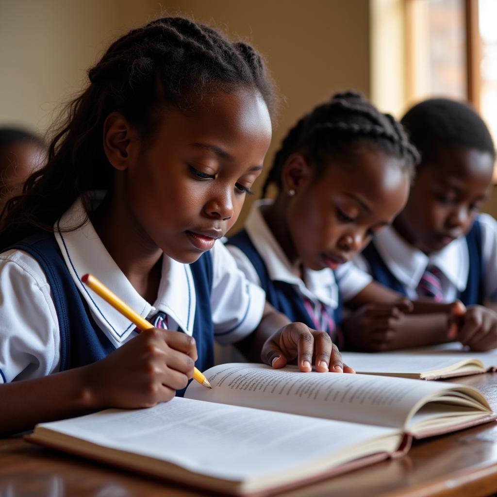 Empowering African Girls Through Education