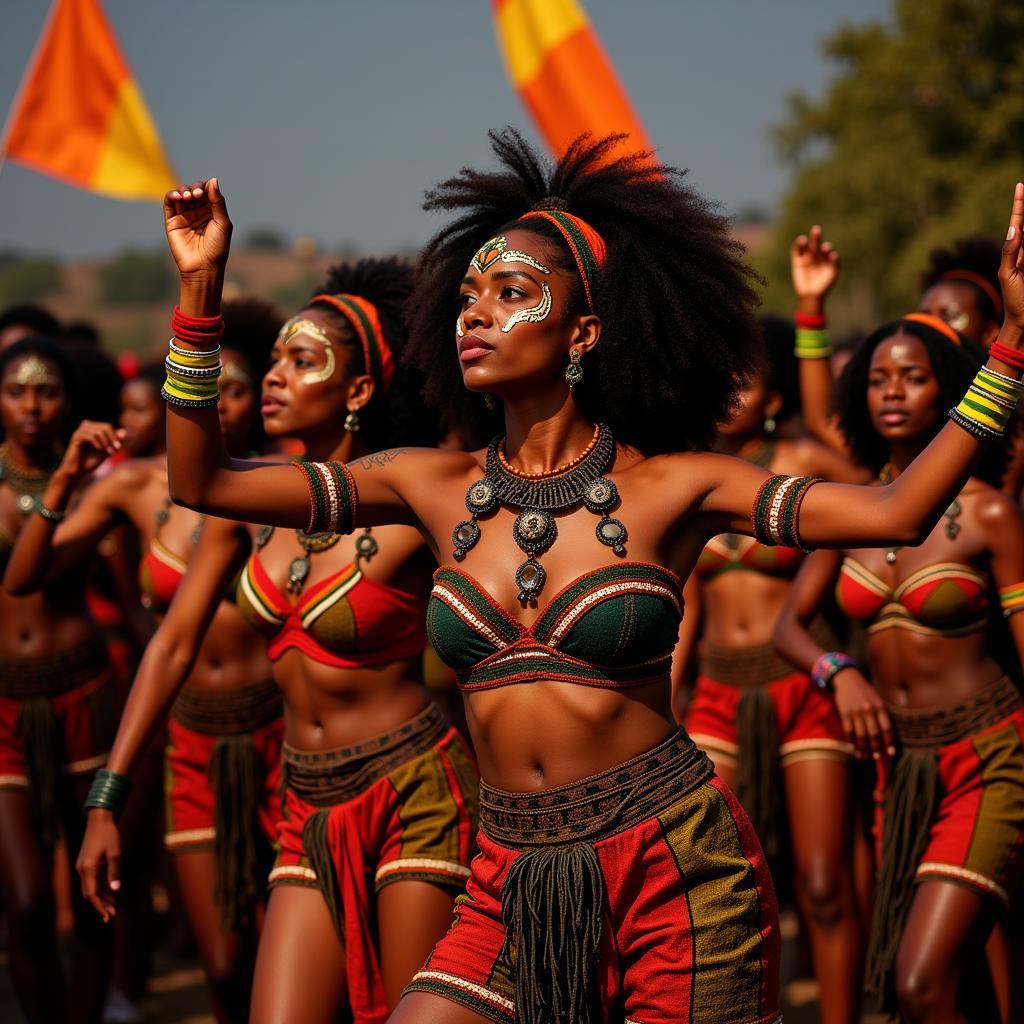 African Goddess Dance Ritual