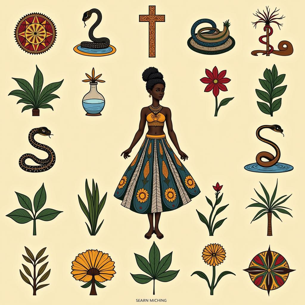 African Goddess Healing Symbols