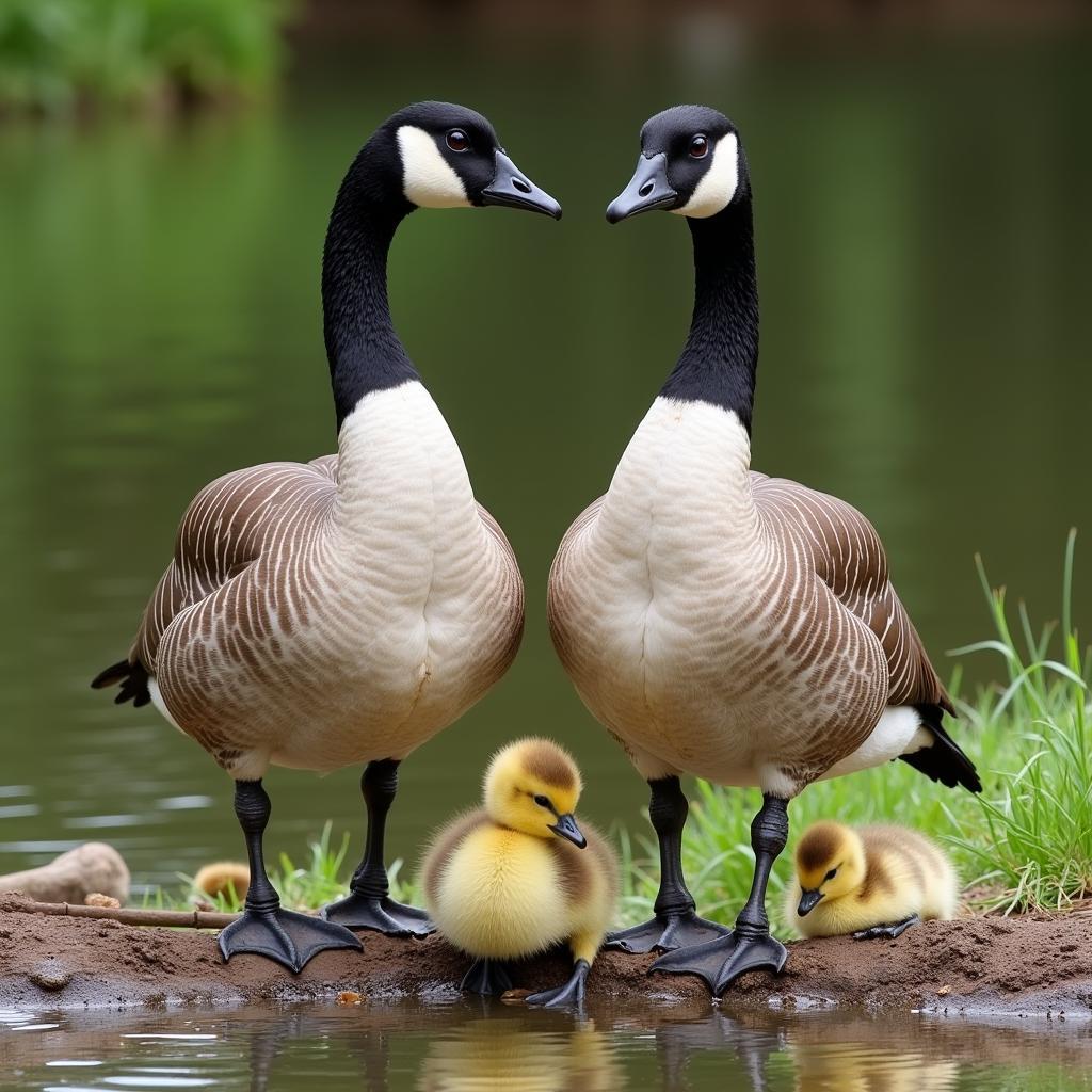 African Goose Family