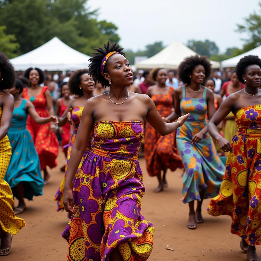 Community Performance of African Gospel Dance