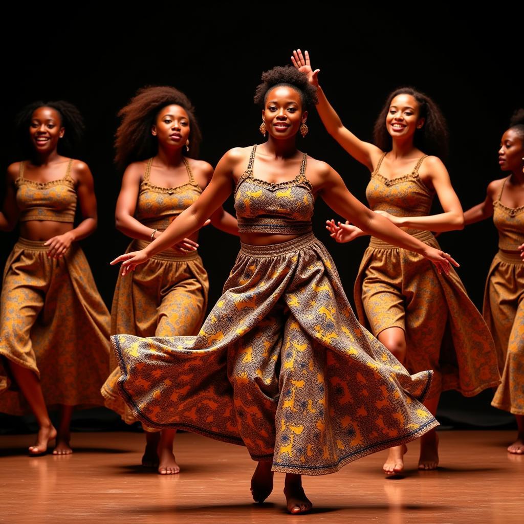 Traditional Movements in African Gospel Dance