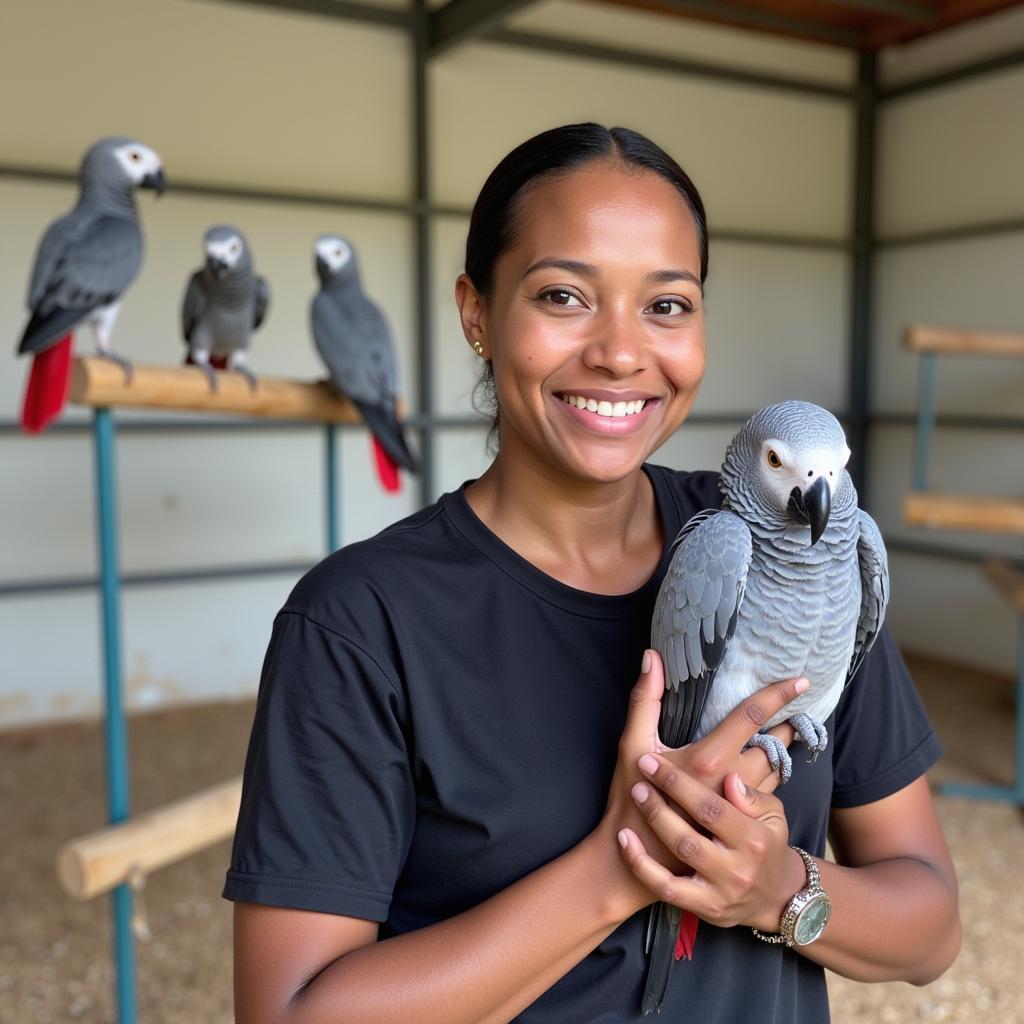 Reputable African Grey Breeder in Benoni