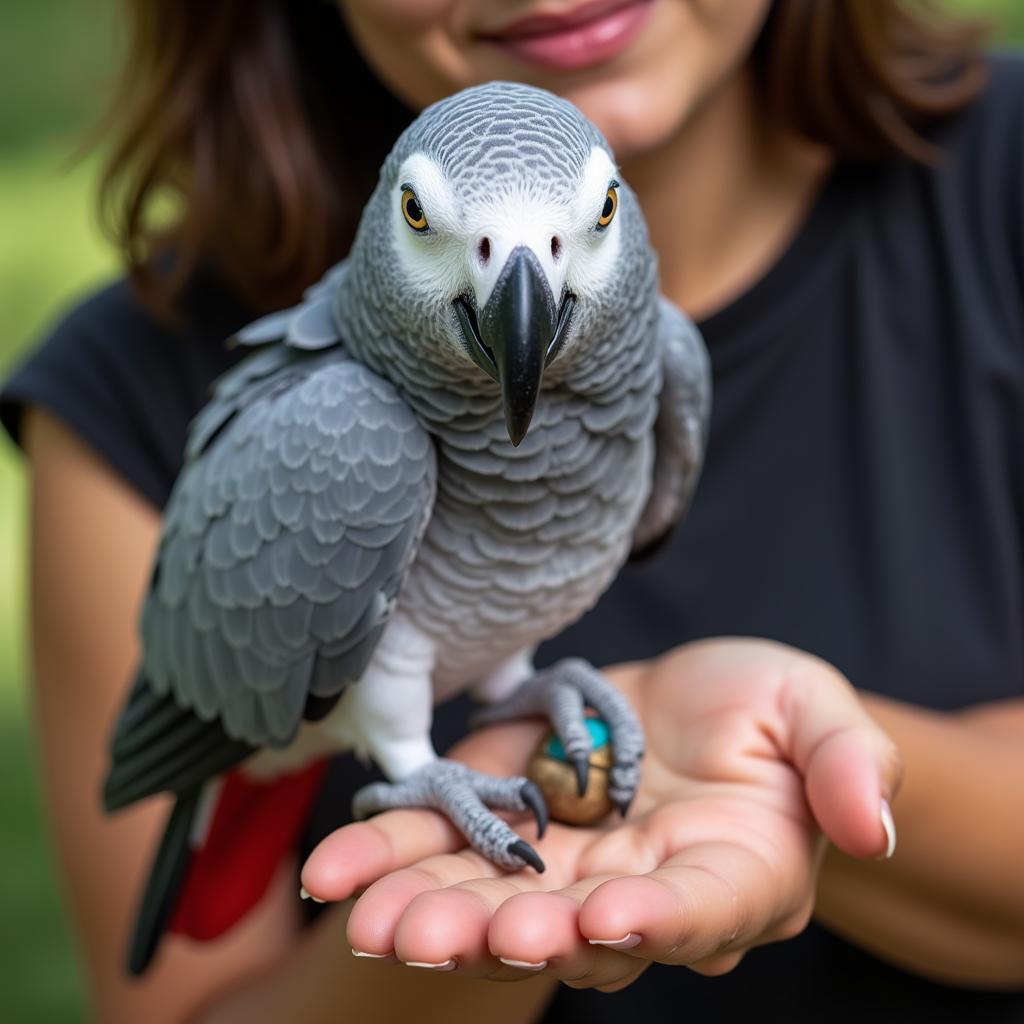 African Grey Parrot Breeder