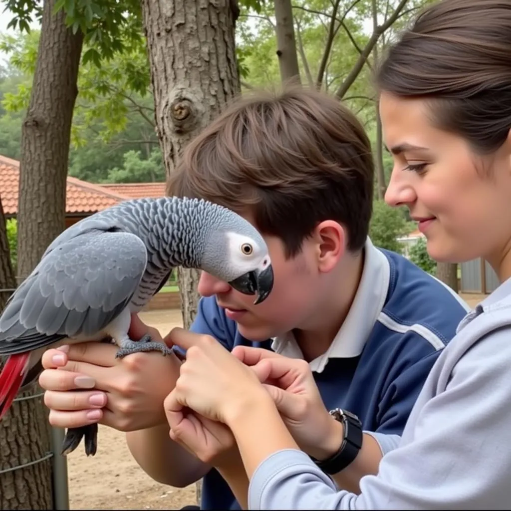 African Grey Parrot Breeder in Gauteng