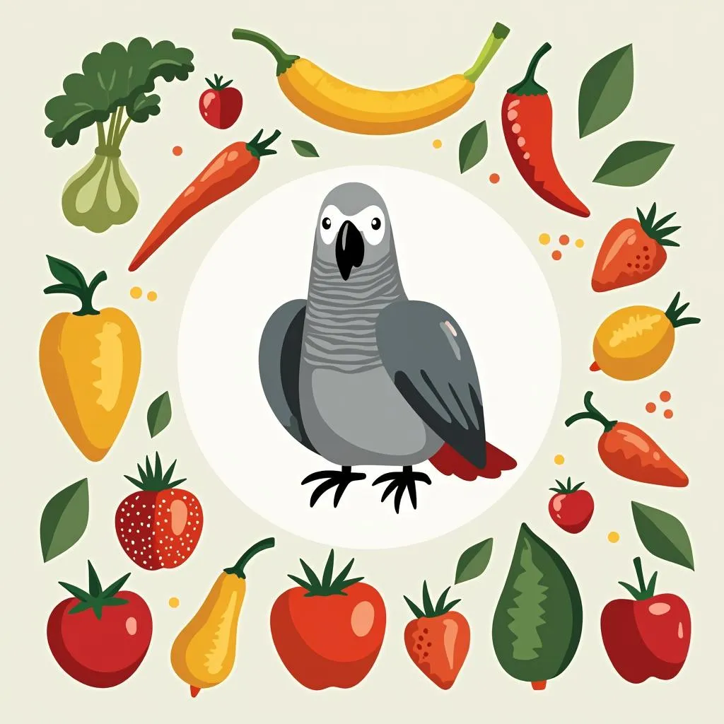 African Grey Parrot Diet