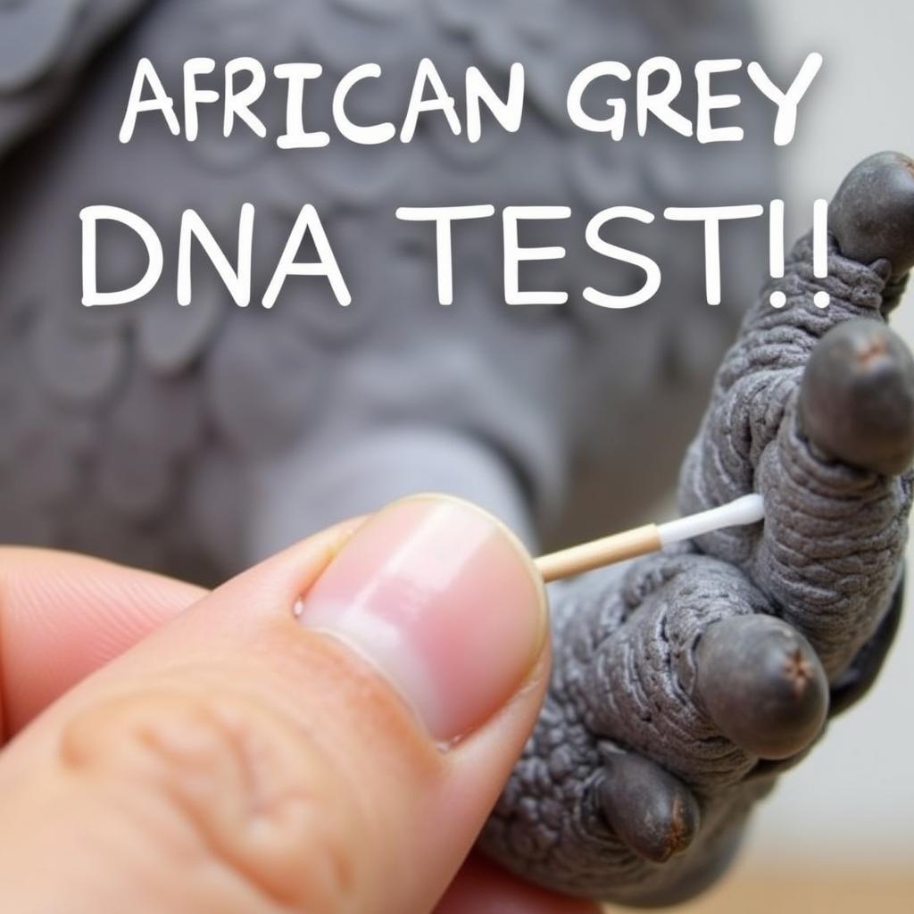 African Grey Parrot DNA Test