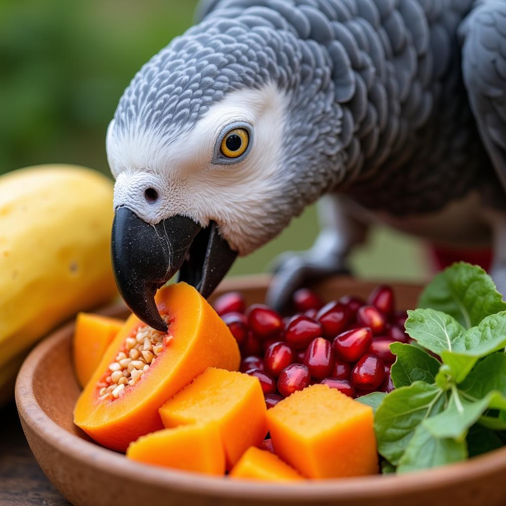 African Grey Parrot Diet