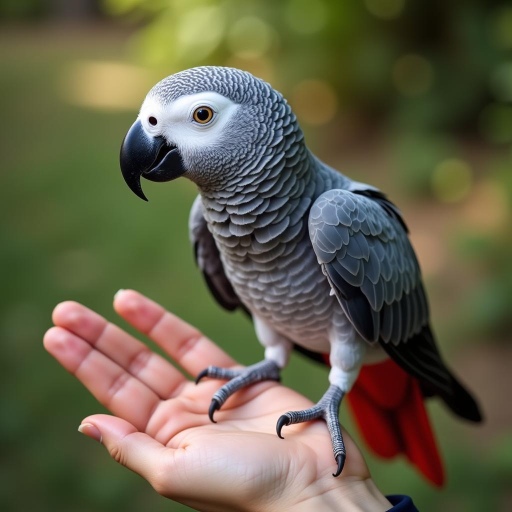 african-grey-human-bond