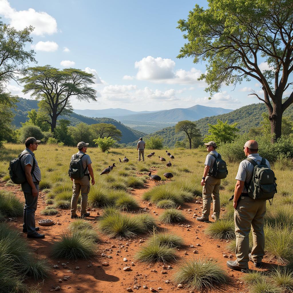 African Grouse Bird Conservation Efforts