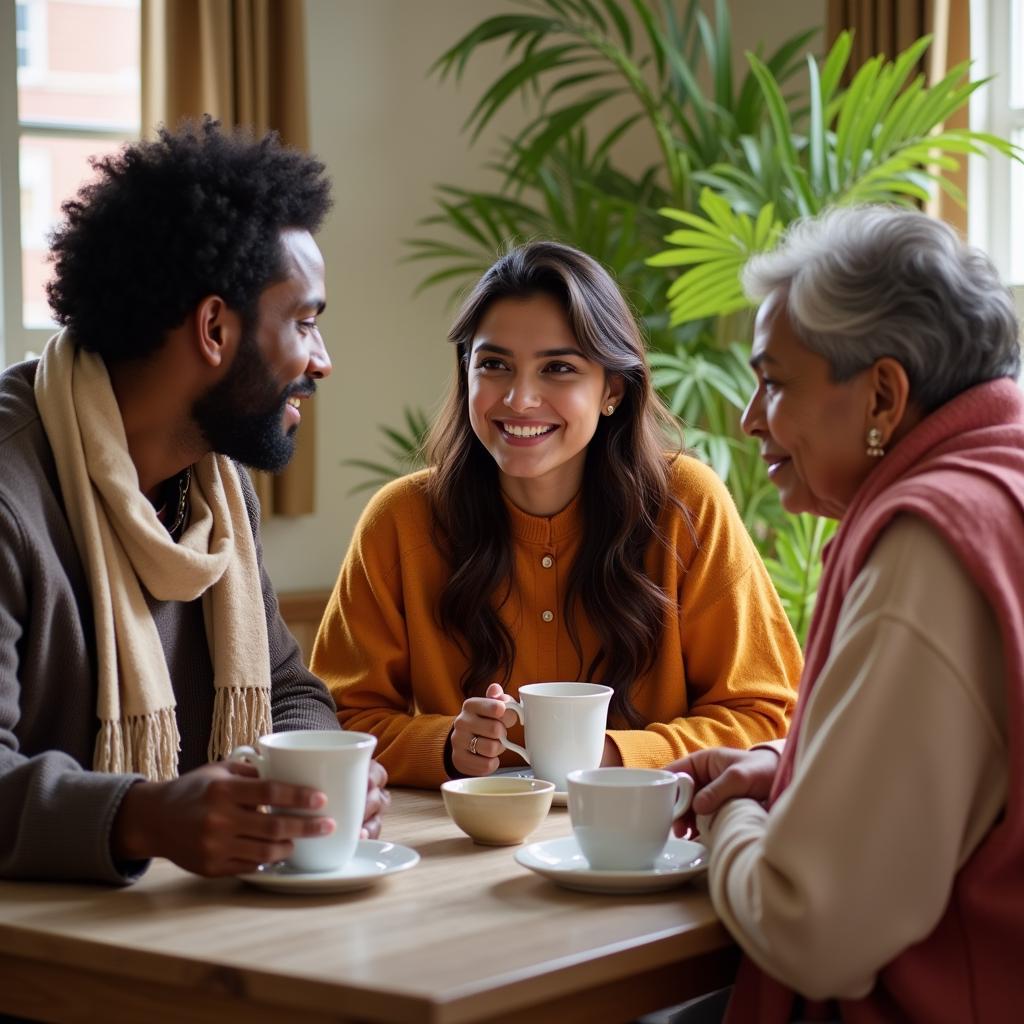 Couple Meeting Parents