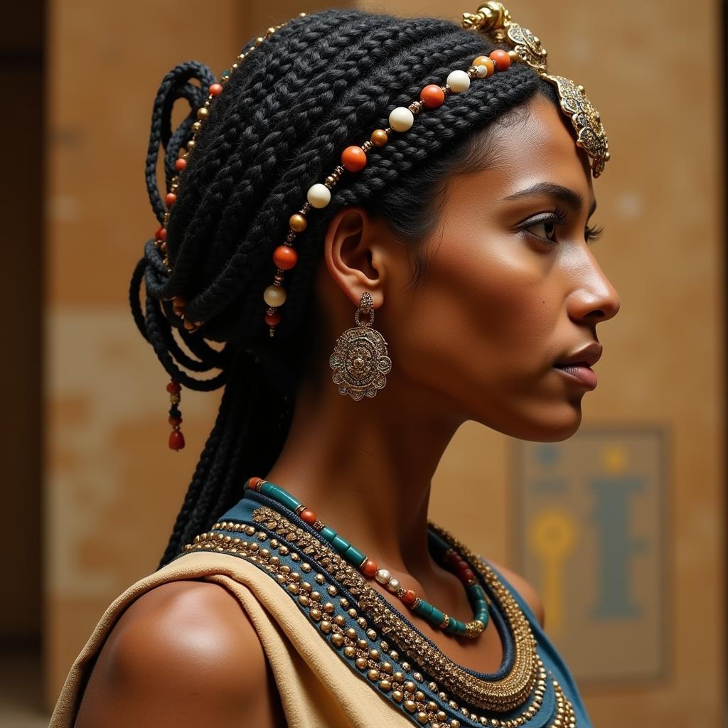 African Hair Braiding in Ancient Egypt