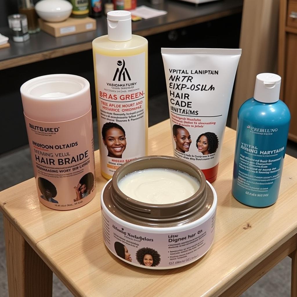 Hair care products for maintaining African hair braids in Waterbury, CT