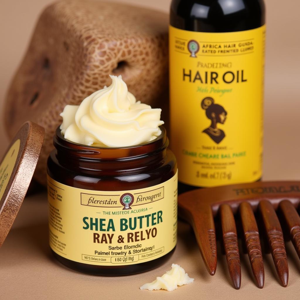 African Hair Care Products - Shea and Chebe