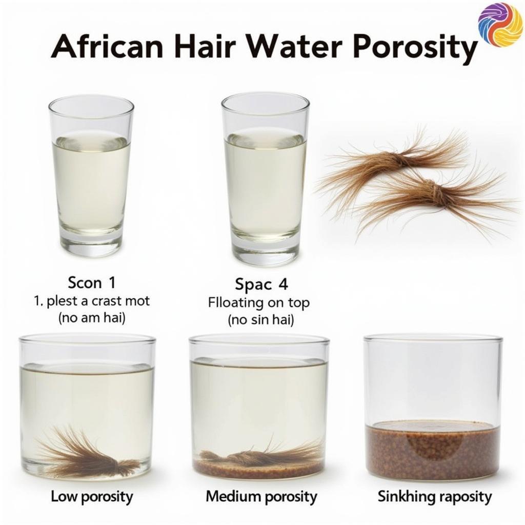 Visual Guide for the African Hair Porosity Test