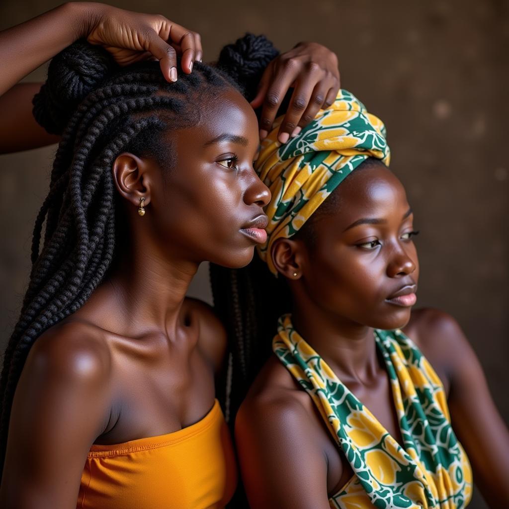 Head Wrapping Ceremony