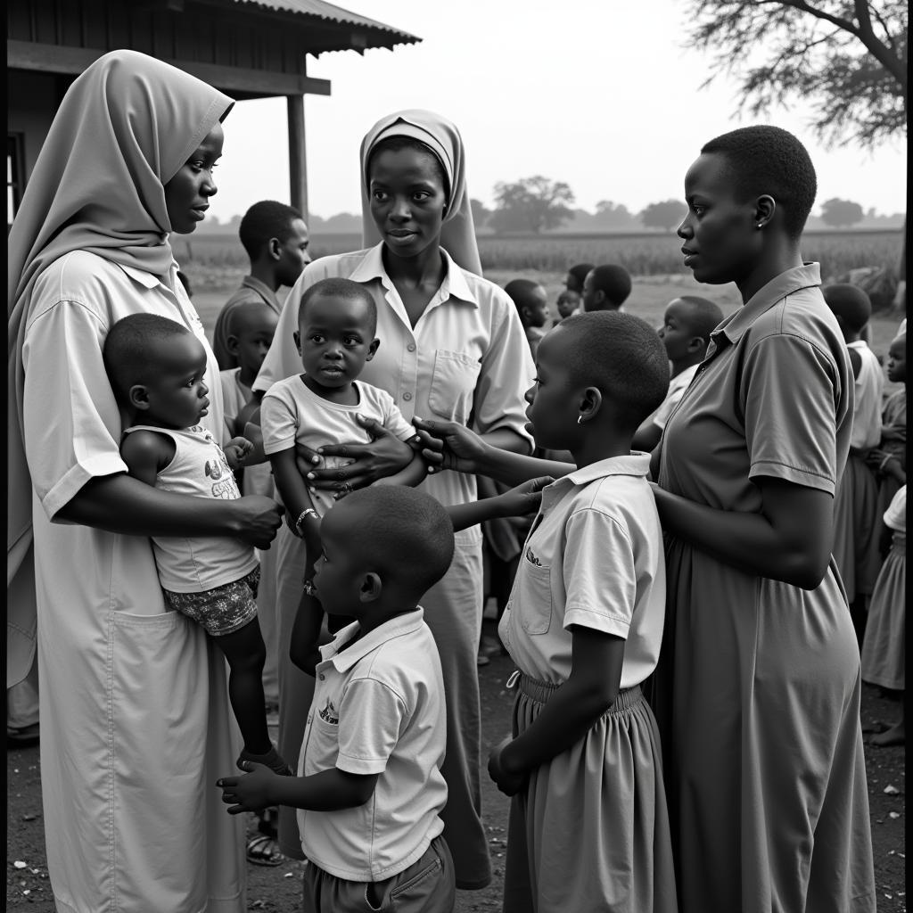 Polio Vaccination Efforts in Africa